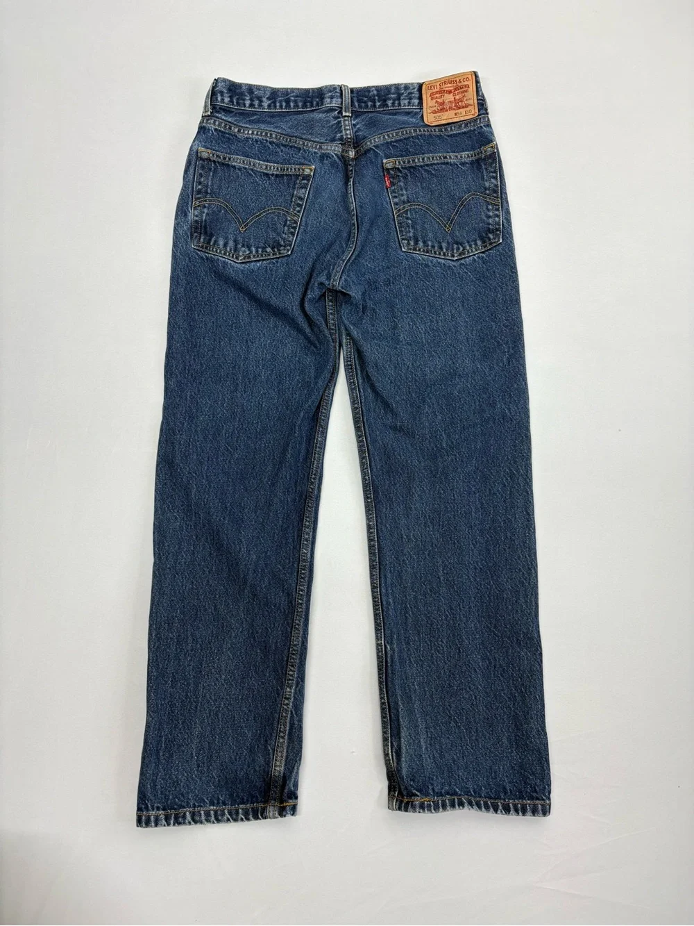 Y2K Levi’s 505 Regular Fit Jeans Men's 34x30 Blue Denim Straight Fit 2007